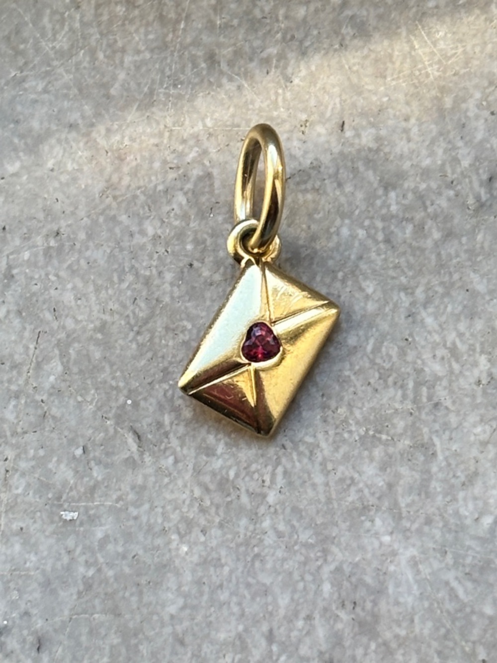 Pandora gold love letter